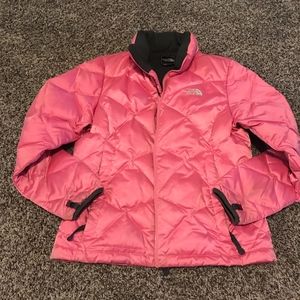 North Face - Pink Puffer Jacket